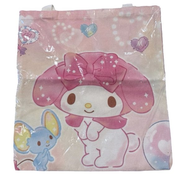 Handbags - Sanrio My Melody NWT Pink Canvis Shopping Tote Bag Unisex